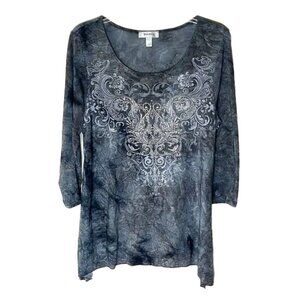 ❤️🆕 DRESSBARN Long Sleeve Blouse Size L